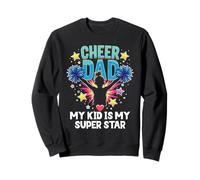 Cheer Dad Cheerleader Cheer Squad Cheer Leading Sudadera