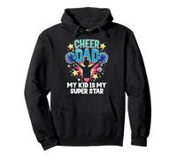 Cheer Dad Cheerleader Cheer Squad Cheer Leading Sudadera con Capucha