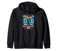 Cheer Dad Cheerleader Cheer Squad Cheer Leading Sudadera con Capucha