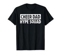 Cheer Dad Hype Squad Cheerleading Camiseta