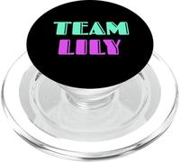 Cheer for Lily, Show Support Be On Team Lily | 90s Style PopSockets PopGrip para MagSafe