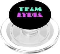 Cheer for Lydia Show Support Be On Team Lydia 90s Style PopSockets PopGrip para MagSafe