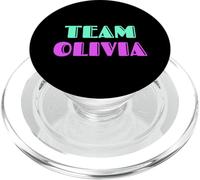 Cheer for Olivia, Show Support Be On Team Olivia | 90s Style PopSockets PopGrip para MagSafe