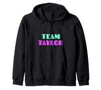 Cheer for Taylor, Show Support Be On Team Taylor | 90s Style Sudadera con Capucha