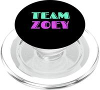 Cheer for Zoey Show Support Be On Team Zoey 90s Style PopSockets PopGrip para MagSafe