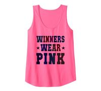Cheer GANADORES Usan Rosa Mud Run Field Day Spirit Week Run Camiseta sin Mangas
