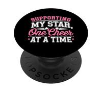 Cheer Mom Cheerleader Cheer Squad Cheer Leading PopSockets PopGrip Adhesivo