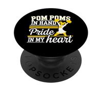 Cheer Mom Cheerleader Cheer Squad Cheer Leading PopSockets PopGrip Adhesivo