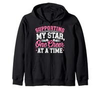 Cheer Mom Cheerleader Cheer Squad Cheer Leading Sudadera con Capucha
