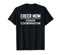 Cheer Mom Cheerleading Chaos Coordinator Funny Camiseta