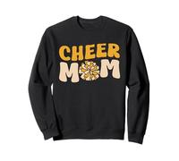 Cheer Mom Funny Cheerleading Día de la Madre Animadora Mamá Sudadera