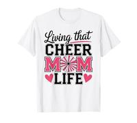 Cheer Mom Vibes | Equipo de animadoras y vida de rally de Pep Camiseta
