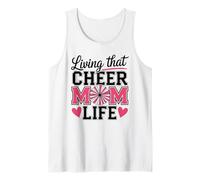 Cheer Mom Vibes | Equipo de animadoras y vida de rally de Pep Camiseta sin Mangas