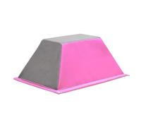 Cheer Stand, Balance Support, Gymnastics Tool, Ergonomic Trapezoid Shape, Anti-Slip Base, Ideal for Indoor Outdoor Practice, 15.35x10.24 Inches, Pink Color, 1 Piece