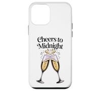 Cheer To Midnight - Copas de champán para Nochechevieja Carcasa para iPhone 12 Mini