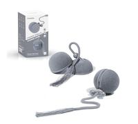 Cheerble Wicked Ball Duo2-2 en 1 - Juguete para gatos, color azul