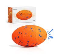 Cheerble Wicked Ball Rugby - Juguete de fútbol para perros, juguete interactivo para perros con 3 modos, naranja