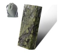 CHEERBRIGHT 1 PC 10000# Piedra de afilar Mini Final Multa Pulido Natural Verde ágata Piedra de afilar PulidoPiedra de aceite (2 x 0,8 x 0,4 Pulgadas)