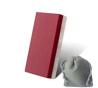 CHEERBRIGHT 1 PC Doble cara Piedra de Afilar 3000-4000#/8000-10000# Combinada de Piedra de Afilar,Molienda fina y Pulido Piedra rubí y Piedra de ágata(50x 25x10mm) / (aprox. 2x1x0.4 pulgadas)