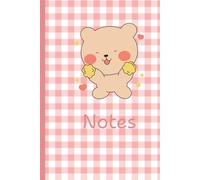 Cheerful Bear & Cozy Notes: A Cute Aesthetic Teddy Notebook for Daily Notes, Journaling & School