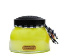 Cheerful Giver A Alegre dador bebé de bizcocho de limón Mantequilla Vela en Tarro