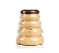Cheerful Giver Honey Butter 14 oz. Baby Bee Hive Jar Candle, Crema, 14 Ounces