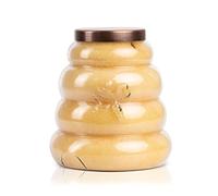Cheerful Giver Honey Butter 30 oz. Bee Hive Jar Candle, Blanco, 11.43 x 10.795 x 12.7 cm