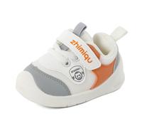Cheerful Mario 1-3 Año Zapatos Bebe Primeros Pasos Bebe Niño Niña Zapatillas Casual Deporte Transpirable y Antideslizante Blanco-A 23 EU