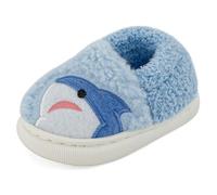 Cheerful Mario 1-5 Año Niño Niña Zapatillas de Estar por Casa Pantuflas Bebe Invierno Zapatos Cálido Lindo y Ligero Azul 28 EU