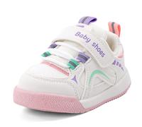 Cheerful Mario 1-5 Años Zapatos Bebe Primeros Pasos Zapatillas Bebés Niño Niña Calzado Respetuoso Bebe Rosa-A 23 EU