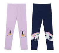 Cheerful Mario 2-7 Años Leggins Niña Largos Algodón Mallas Pantalones para Niñas Pequeñas Suaves y Cómodos Set D 2-3 Años