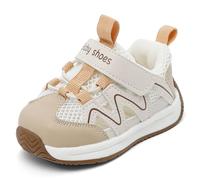 Cheerful Mario Bebé Zapatos Primeros Pasos Sandalias Deportivas para Niños Niñas Pequeños Calzado Respetuoso Verano Respirable Antideslizante Flexibles Caquí 21 EU
