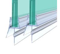 Cheerhom Junta para Puerta de Ducha 2 x 1m, Juntas de Ducha para Puertas de Cristal de 5-8 mm, Junta de PVC de Puerta de Ducha, Junta para Mampara de Ducha Vertical