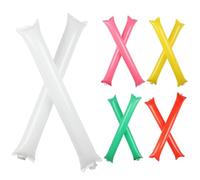 Cheering Thunder Sticks - Barras hinchables para hacer ruido | PP Party Cheer Clapper Toys, colorido kit de celebración de eventos de apoyo de multitudes, duradero y resistente al desgaste, con D