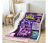 Cheerleader Gifts - Manta de forro polar para regalos de animadora, mantas y mantas de felpa para niñas, adolescentes, regalos de equipo de animación, manta mullida para cama, sofá, bebé, 30 x 40 pul