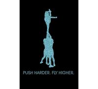 Cheerleading Journal for Flyers - Turquoise Sparkle Edition: A motivational lined notebook filled with empowering quotes for confident flyers