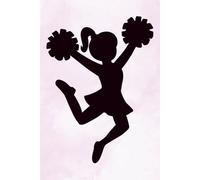 Cheerleading Pom Pom's Notebook - Gift for cheerleader, majorettes, pom - lined paper 120 pages