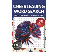 Cheerleading Word Search Book: Word Searches about Cheerleader, Cheer & Dance | 6x9 inches, 110 pages, 55 Puzzles | Gift for Vacations, Holidays and Relaxing Times