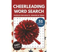 Cheerleading Word Search Book: Word Searches about Cheerleading, Cheer & Dance | 6x9 inches, 110 pages, 55 Puzzles | Gift for Vacations, Holidays and Relaxing Times