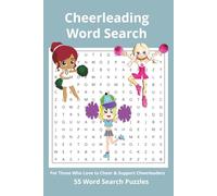 Cheerleading Word Search Puzzles: Competition Cheerleading | Stunts Pom Poms | Fun for the Family
