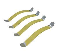 Cheerock Esparcidores de cuerdas de guitarra, herramienta Luthier de 4 piezas de goma para pulir trastes de guitarra, herramienta de reparación de guitarra de mantenimiento de diapasón de guitarra