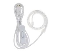 Cheerock Luz de reparación de saxofón, luz LED de detección de fugas de flauta, luz de reparación de saxofón con tira de luz de 50 cm, accesorios de viento y viento de madera