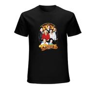 Cheers 80's TV Show NBC Group Unisex 100% Cotton Short-Sleeve T-Shirts Black S