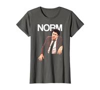 Cheers Norm Camiseta, Mujer, Asfalto, XL