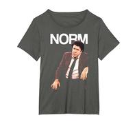 Cheers Norm Camiseta, Mujer Tallas Grandes, Asfalto, 1XL Grande