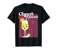 CHEERS QUEERS X LGBTQIA+ LGBTQ Gay Month Love Camiseta