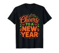 Cheers to A New Year Eve Party Countdown Happy New Year 2026 Camiseta