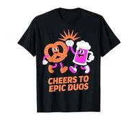 Cheers to Epic Duos Pretzel & Diseño de Cerveza Camiseta