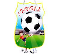 CHEERSET Piñata de Futbol Cumpleaños Grande - Decoración Fiestas Infantiles Niño y Niña - Piñatas Grandes para Rellenar con Juguetes y chuches (Futbol1)