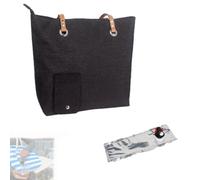 Cheershub Drink Bag, Wine Cooler Bag for Travel, Pour up Anywhere Sip Sack, Portable Insulated Coolers Bags for Beach, Drink Purse of Spout Dispenser Cleaner (Black+ 1 Liner)